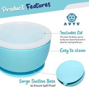 Baby Bowl Silicone - First Stage Baby Plates